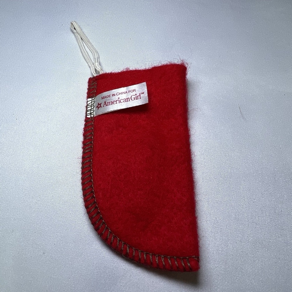 Pleasant‎ Company American Girl Molly Red Felt Eyeglasses Case 1990s - Picture 2 of 4